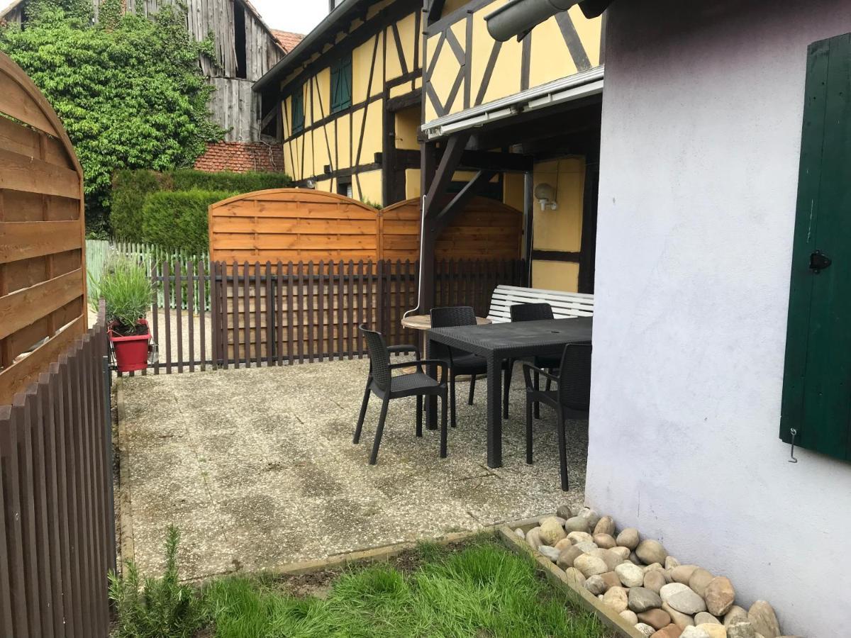 Gite Plain-Pied Avec Jardin Du Centre Alsace Ebersheim Екстериор снимка